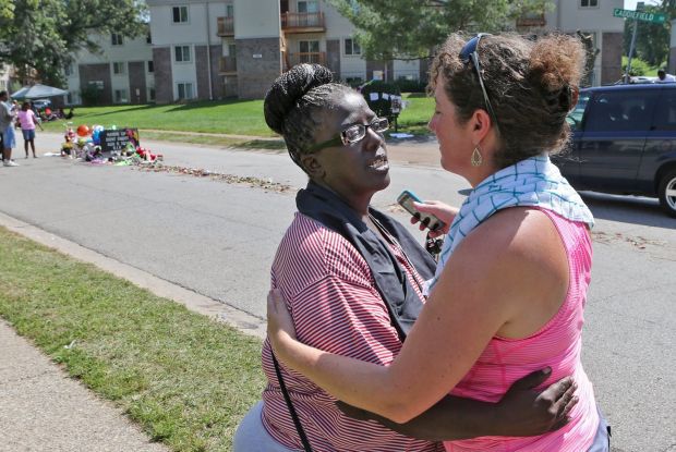 Prayers and tears dominate Ferguson Sunday